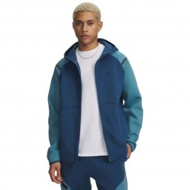 Поларена блуза Under armour Unstoppable Fleece full zip sweatshirt - Blue (Blue) поларена,блуза,мъжки,пуловери,under,armour,unstoppable,fleece,full,zip,sweatshirt,blue,(blue)