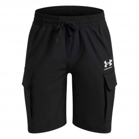 Къси панталони Under armour Vibe Woven Cargo shorts - Black (Black) къси,панталони,мъжки,панталони,дамски,панталони,under,armour,vibe,woven,cargo,shorts,black,(black)