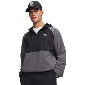 Яке Under armour Vibe Woven Anorak jacket - Grey (Gray) яке,мъжки,якета,дамски,якета,и,палта,under,armour,vibe,woven,anorak,jacket,grey,(gray)