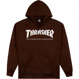 суичър,мъжки,пуловери,дамски,пуловери,thrasher,skate,mag,hoodie,brown,(chocolate)