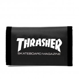 портфейли,и,портмонета,thrasher,skate,mag,velcro,coin,purse,black,(black)