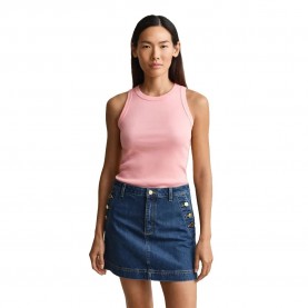 Тениска Gant 4201407 sleeveless T-shirt - Pink (Lilly Pink) тениска,мъжки,тениски,дамски,тениски,gant,4201407,sleeveless,t,shirt,pink,(lilly,pink)