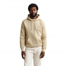 Суичър Gant Reg Shield hoodie - Beige (Oat Beige) суичър,мъжки,пуловери,gant,reg,shield,hoodie,beige,(oat,beige)