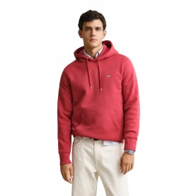 Суичър Gant Reg Shield hoodie - Red (Rose Red) суичър,мъжки,пуловери,gant,reg,shield,hoodie,red,(rose,red)