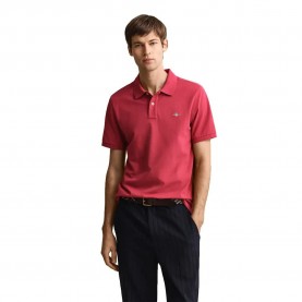 дамски,блузи,с,яка,мъжки,блузи,с,яка,gant,reg,shield,short,sleeve,polo,red,(muted,red)