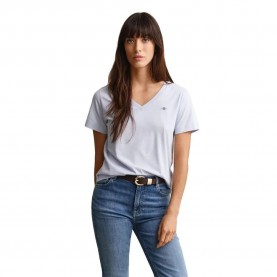 тениска,мъжки,тениски,дамски,тениски,gant,reg,shield,short,sleeve,v,neck,t,shirt,blue,(light,blue)