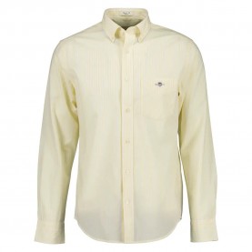 риза,с,дълъг,ръкав,дамски,ризи,мъжки,ризи,gant,reg,stripe,long,sleeve,shirt,yellow,(vanilla,yellow)