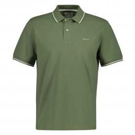 дамски,блузи,с,яка,мъжки,блузи,с,яка,gant,tipped,piqué,short,sleeve,polo,green,(dry,herb,green)