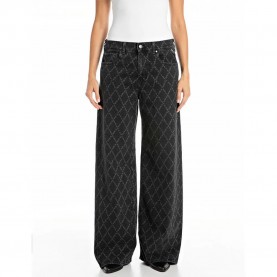 дънки,дамски,панталони,replay,wa525,.000.739783l,jeans,refurbished,black,(black)