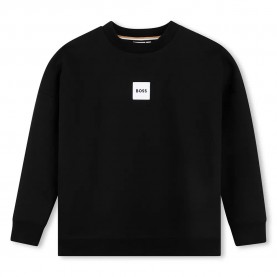 Блуза BOSS J52965 sweatshirt - Black (Black) блуза,детски,блузи,boss,j52965,sweatshirt,black,(black)
