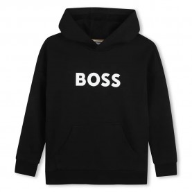 Суичър BOSS J52969 hoodie - Black (Black) суичър,детски,блузи,boss,j52969,hoodie,black,(black)