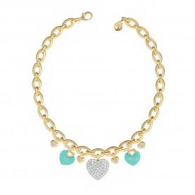 бижутерия,guess,jubn05203jwyg,45cm,necklace,golden,(golden)