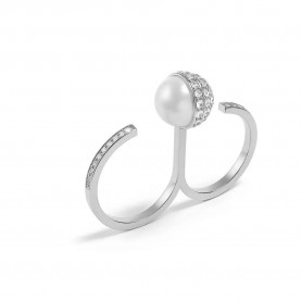 бижутерия,guess,jubr04453jwrh,ring,silver,(grey)