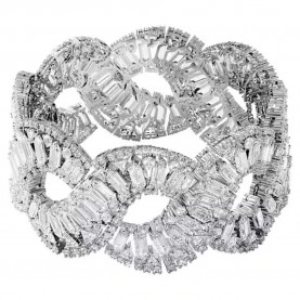 Swarovski 5598351 18cm bracelet - Silver (Grey) бижутерия,swarovski,5598351,18cm,bracelet,silver,(grey)