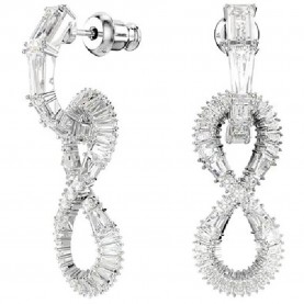 бижутерия,swarovski,5691286,earrings,silver,(grey)