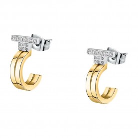 бижутерия,trussardi,tjaxc34,earrings,golden,(golden)