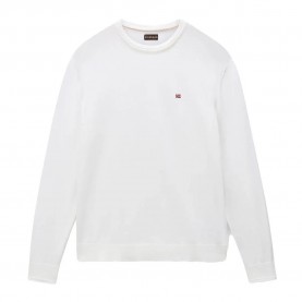 Блуза Napapijri Decatur 2.0 sweatshirt - White (White Whisper) блуза,мъжки,пуловери,napapijri,decatur,2.0,sweatshirt,white,(white,whisper)