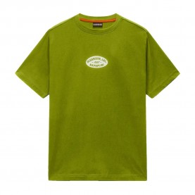 Тениска Napapijri Flint short sleeve T-shirt - Green (Golden Cyp) тениска,мъжки,тениски,дамски,тениски,napapijri,flint,short,sleeve,t,shirt,green,(golden,cyp)