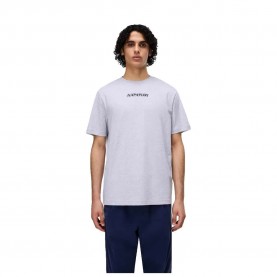 Тениска Napapijri Flint short sleeve T-shirt - White (Light Grey Melange) тениска,мъжки,тениски,дамски,тениски,napapijri,flint,short,sleeve,t,shirt,white,(light,grey,melange)