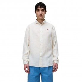 риза,с,дълъг,ръкав,дамски,ризи,мъжки,ризи,napapijri,linen,1,long,sleeve,shirt,white,(white,whisper)
