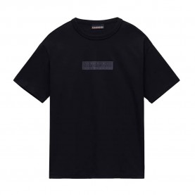 тениска,мъжки,тениски,дамски,тениски,napapijri,new,box,logo,short,sleeve,t,shirt,black,(black,beauty)