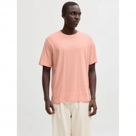 Тениска Jack & jones Bluarchie short sleeve T-shirt - Pink (Coral Pink) тениска,мъжки,тениски,дамски,тениски,jack,&,jones,bluarchie,short,sleeve,t,shirt,pink,(coral,pink)