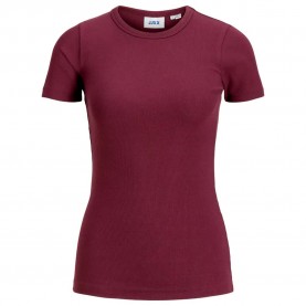 Тениска Jack & jones Frankie JJXX short sleeve T-shirt - Purple (Winetasting) тениска,мъжки,тениски,дамски,тениски,jack,&,jones,frankie,jjxx,short,sleeve,t,shirt,purple,(winetasting)