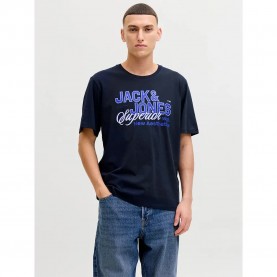 Тениска Jack & jones Logo short sleeve T-shirt - Blue (Navy Blazer) тениска,мъжки,тениски,дамски,тениски,jack,&,jones,logo,short,sleeve,t,shirt,blue,(navy,blazer)