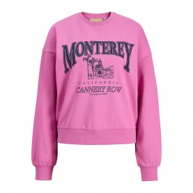 Блуза Jack & jones Merle Spring Rlx Short JJXX sweatshirt - Pink (Fiji Flower / Monterey) блуза,дамски,блузи,jack,&,jones,merle,spring,rlx,short,jjxx,sweatshirt,pink,(fiji,flower,monterey)