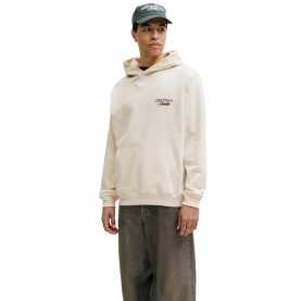 суичър,мъжки,пуловери,jack,&,jones,norrebro,typo,back,hoodie,beige,(antique,white)