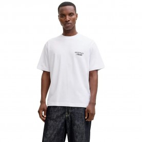 Тениска Jack & jones Norrebro Typo short sleeve T-shirt - White (Bright White) тениска,мъжки,тениски,дамски,тениски,jack,&,jones,norrebro,typo,short,sleeve,t,shirt,white,(bright,white)