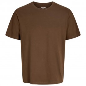 Тениска Jack & jones Organic Basic short sleeve T-shirt - Brown (Cocoa) тениска,мъжки,тениски,дамски,тениски,jack,&,jones,organic,basic,short,sleeve,t,shirt,brown,(cocoa)