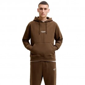 суичър,мъжки,пуловери,jack,&,jones,soho,hoodie,brown,(cocoa)