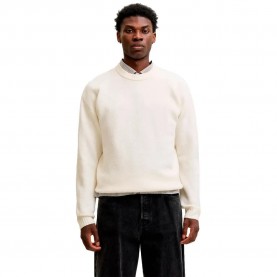 Блуза Jack & jones Soho Ollie sweater - White (Moonbeam) блуза,мъжки,пуловери,дамски,пуловери,jack,&,jones,soho,ollie,sweater,white,(moonbeam)
