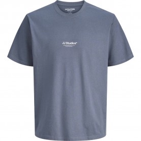 Тениска Jack & jones Soho Plus Size short sleeve T-shirt - Grey (Turbulence) тениска,мъжки,тениски,дамски,тениски,jack,&,jones,soho,plus,size,short,sleeve,t,shirt,grey,(turbulence)
