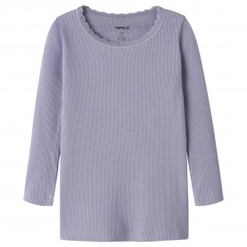Тениска Name it Kab long sleeve T-shirt - Purple (Heirloom Lilac) тениска,мъжки,тениски,дамски,тениски,name,it,kab,long,sleeve,t,shirt,purple,(heirloom,lilac)