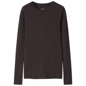 Тениска Name it Nakal long sleeve T-shirt - Black (Chocolate Plum) тениска,мъжки,тениски,дамски,тениски,name,it,nakal,long,sleeve,t,shirt,black,(chocolate,plum)