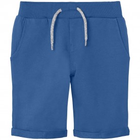 Къси панталони Name it Vermo Long sweat shorts - Blue (Delft) къси,панталони,мъжки,панталони,дамски,панталони,name,it,vermo,long,sweat,shorts,blue,(delft)