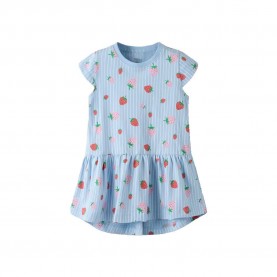рокля,дамски,поли,и,рокли,name,it,vigga,capsl,short,sleeve,short,dress,blue,(chambray,blue,striped,strawberry)