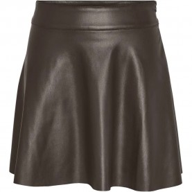 Пола Noisy may Andy Flared high waist short skirt - Brown (Chocolate Brown) пола,дамски,поли,и,рокли,noisy,may,andy,flared,high,waist,short,skirt,brown,(chocolate,brown)