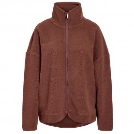 Блуза Noisy may Cozy full zip sweatshirt - Brown (Chocolate Brown) блуза,дамски,блузи,noisy,may,cozy,full,zip,sweatshirt,brown,(chocolate,brown)