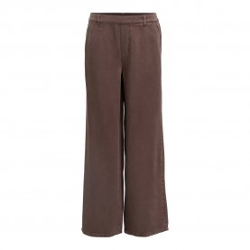 Панталони Object Frame Lisa pants - Brown (Seal Brown) панталони,мъжки,панталони,дамски,панталони,object,frame,lisa,pants,brown,(seal,brown)