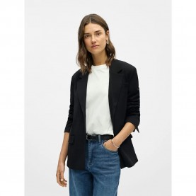 Сако Object Lisa Loose Fit blazer - Black (Black) сако,дамски,сака,object,lisa,loose,fit,blazer,black,(black)