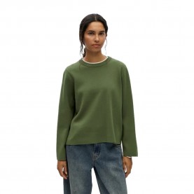 блуза,мъжки,пуловери,дамски,пуловери,object,reynard,square,sweater,green,(bronze,green)
