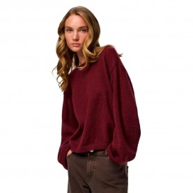 блуза,мъжки,пуловери,дамски,пуловери,pieces,ida,sweater,red,(winetasting)
