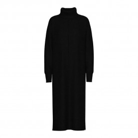 рокля,дамски,поли,и,рокли,pieces,malou,long,sleeve,long,dress,black,(black)