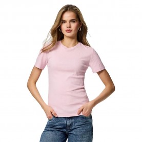 Тениска Pieces Ruka short sleeve T-shirt - Pink (Roseate Spoonbill) тениска,мъжки,тениски,дамски,тениски,pieces,ruka,short,sleeve,t,shirt,pink,(roseate,spoonbill)