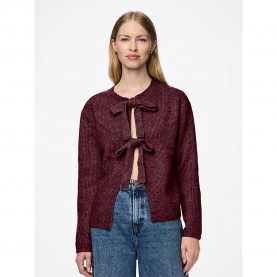 жилетка,дамски,пуловери,дамски,плетени,дрехи,pieces,silly,cardigan,red,(tawny,port)