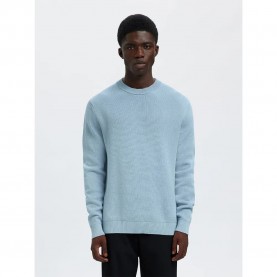 блуза,мъжки,пуловери,selected,dane,sweater,blue,(dusty,blue)