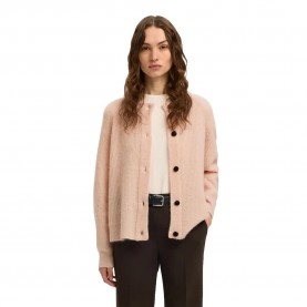 Жилетка Selected Lulu cardigan - Beige (Pale Dogwood / Melange) жилетка,мъжки,пуловери,дамски,пуловери,selected,lulu,cardigan,beige,(pale,dogwood,melange)